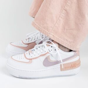 Nike Air Force 1 Pink Oxford Size 9